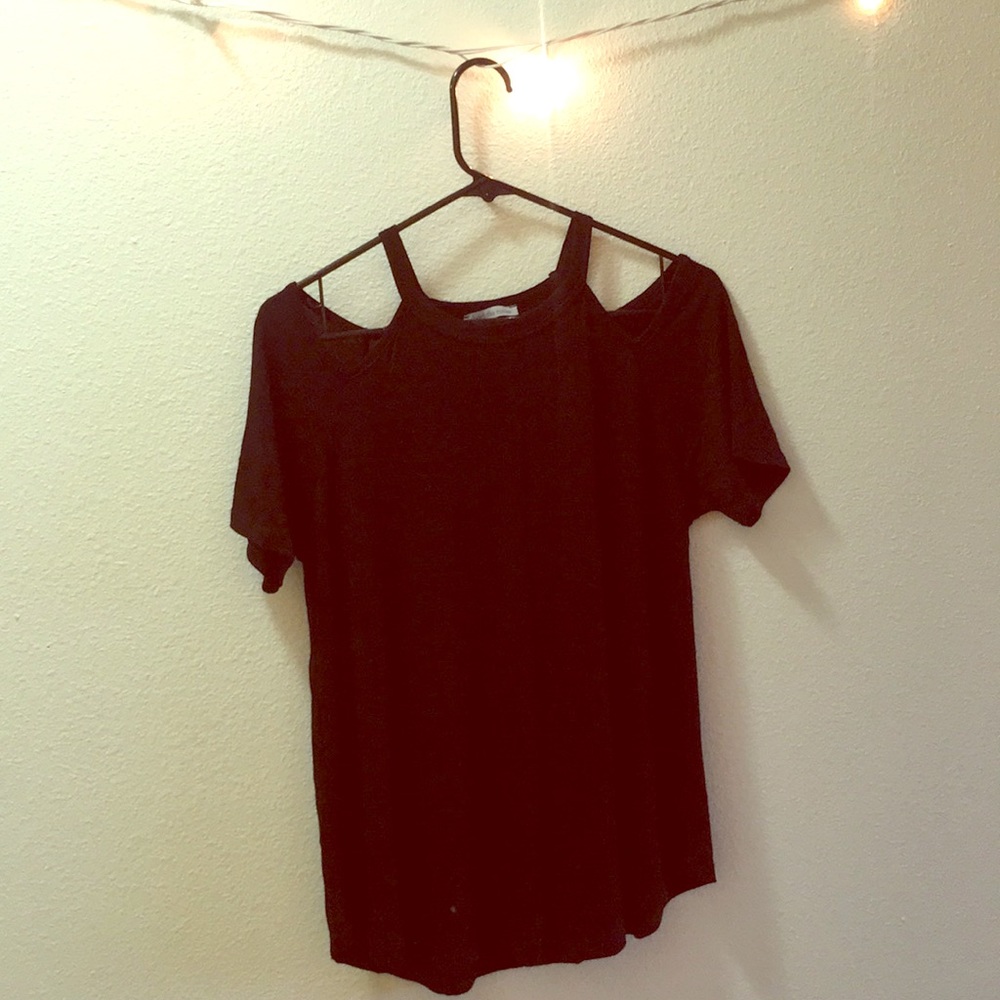 black charlotte russe top